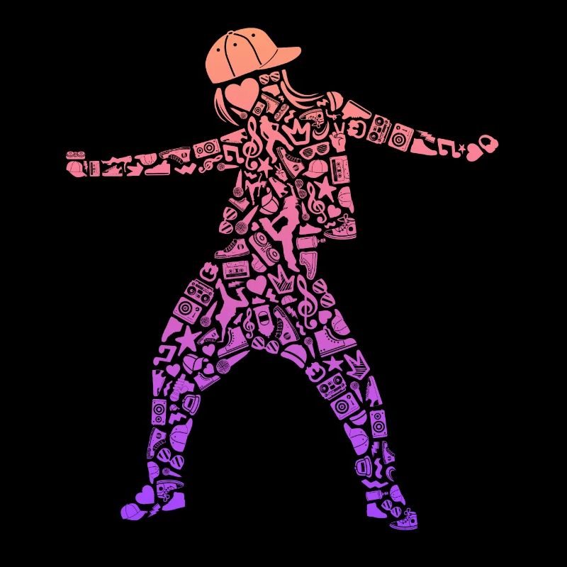 Breakdance Breakdancer Femmes Filles Breakdance