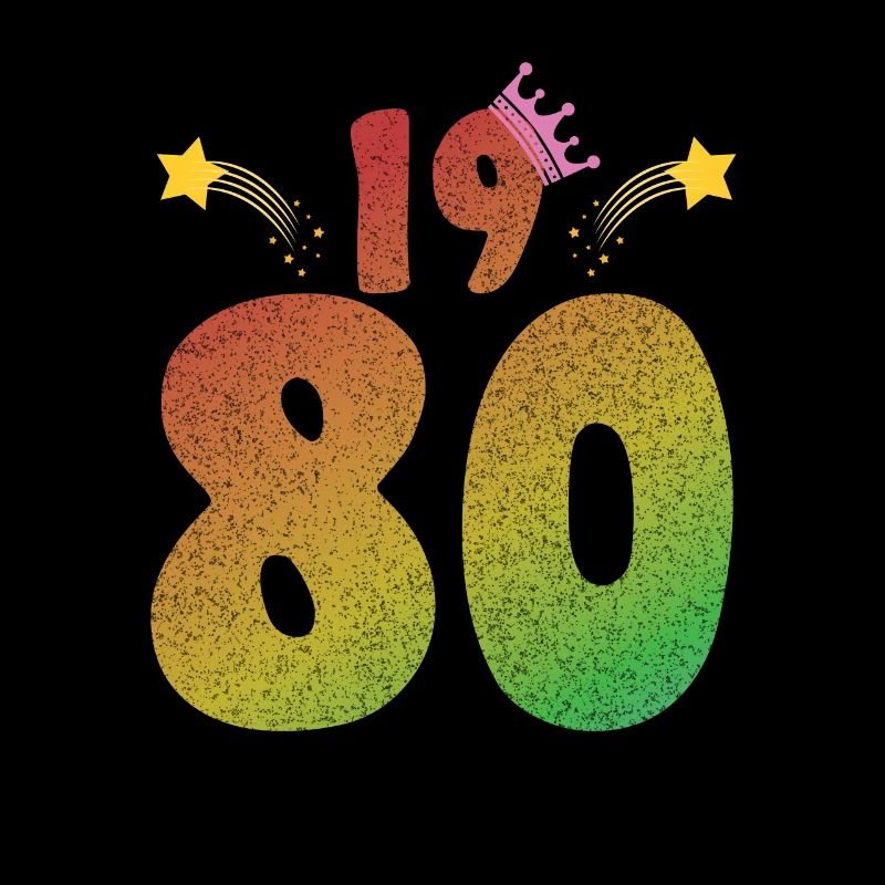 LGBT Geburtstag mit Krone 1980