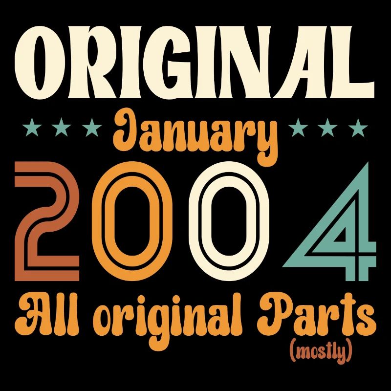 20e anniversaire Original Janvier Millésime 2004