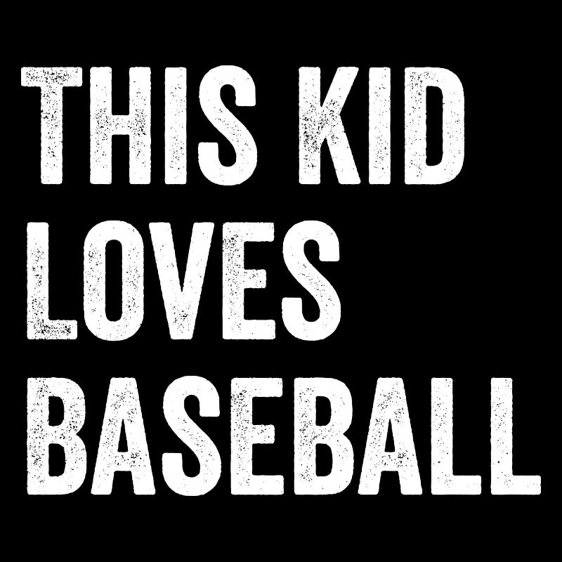 This Kid Loves Baseball Lover