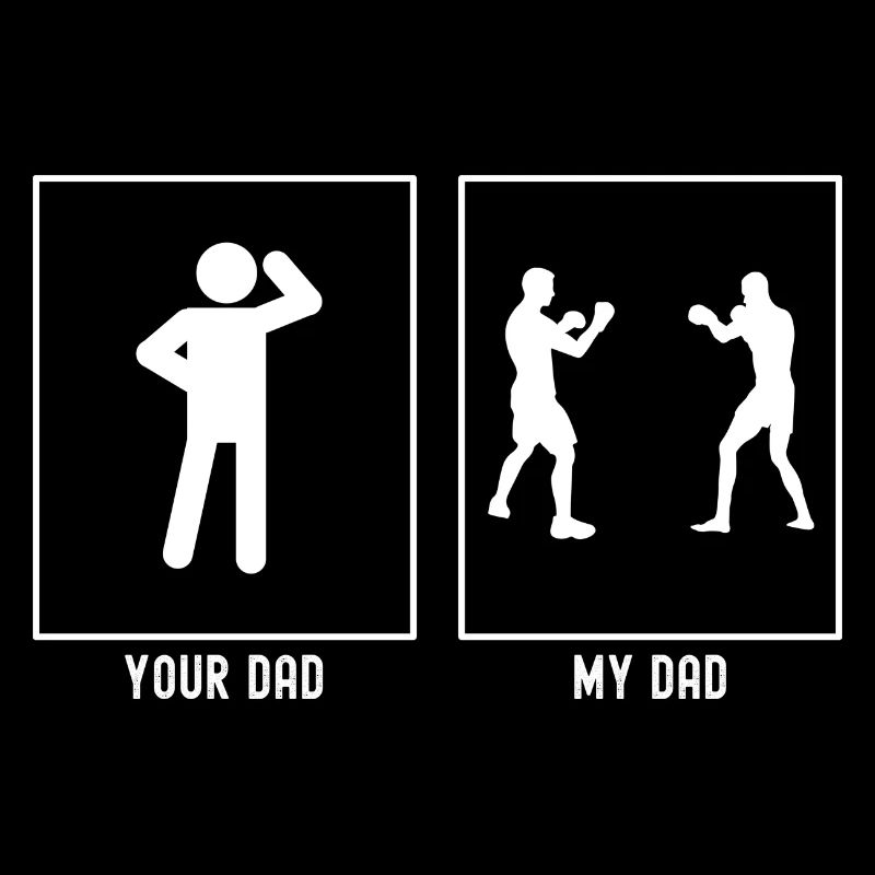 Ton père - Mon père - Jeu de boxe