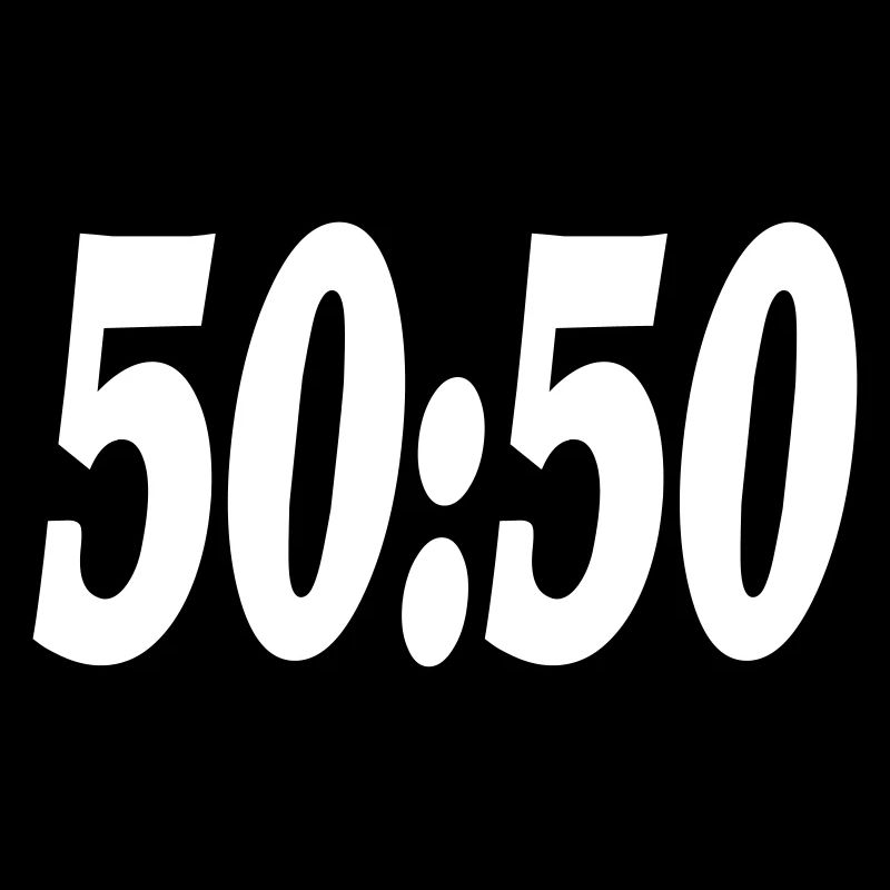 50:50