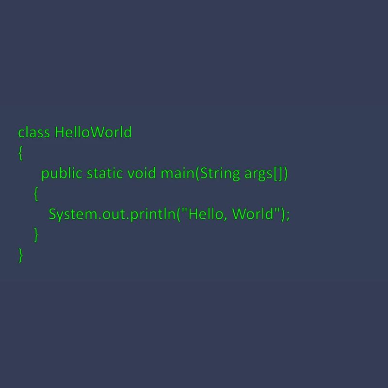 Java Hello World