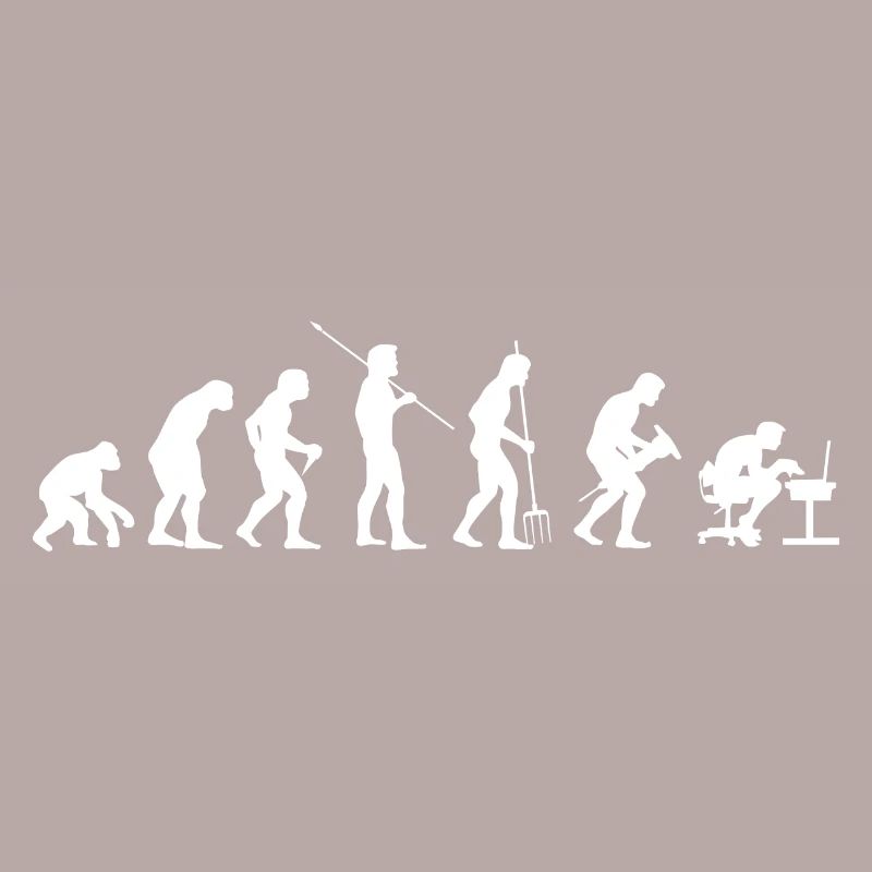 Funny Human Evolution Computer Technology