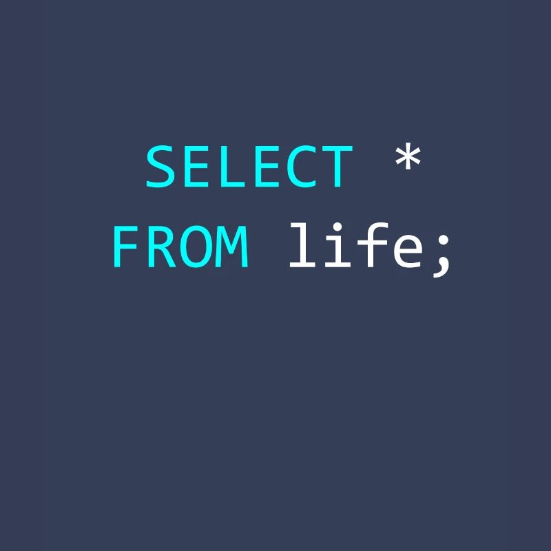 Idée de cadeau pour le codeur SQL