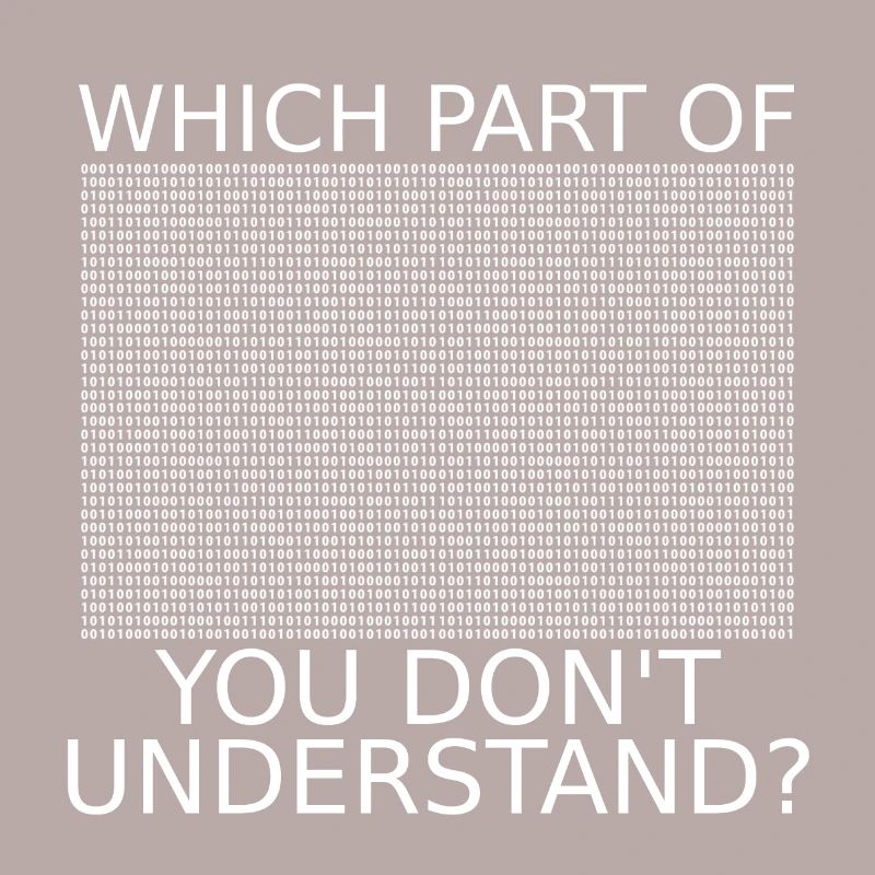 Binärcode | lustig | witzig | Nerd | Programmierer