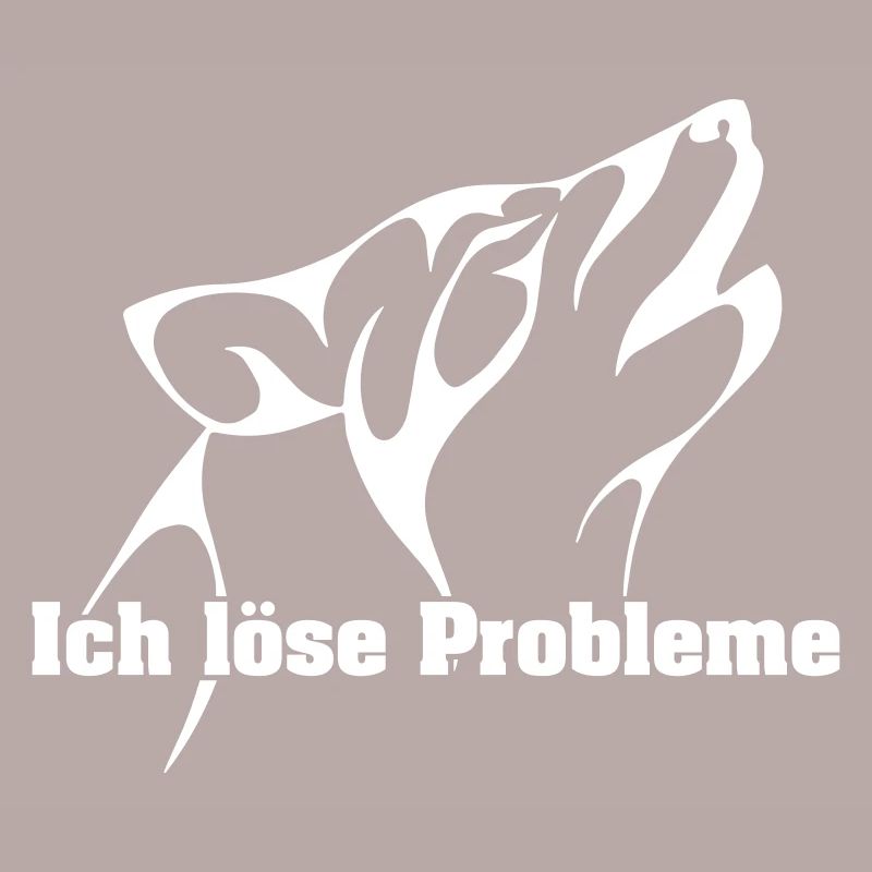 The wolf solves problems