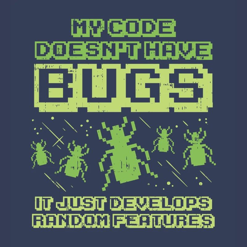 Code Bug Test Programmer Developer Gift
