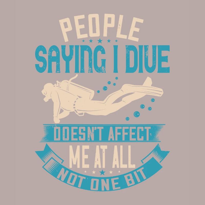 People saying I dive doesn't affect me at all.