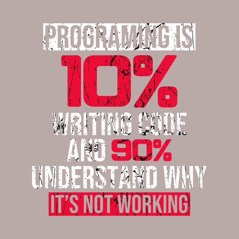 Funny Programming Is Writing Code
