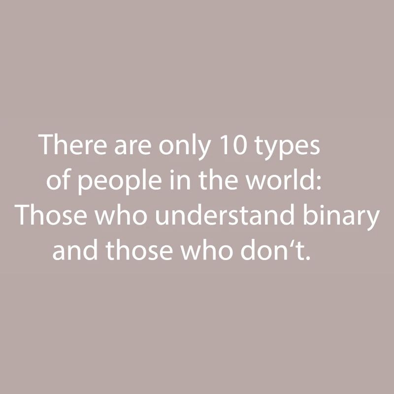 Binary binary programming language computer gift