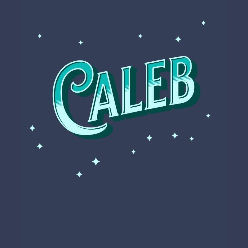 Caleb name personalized