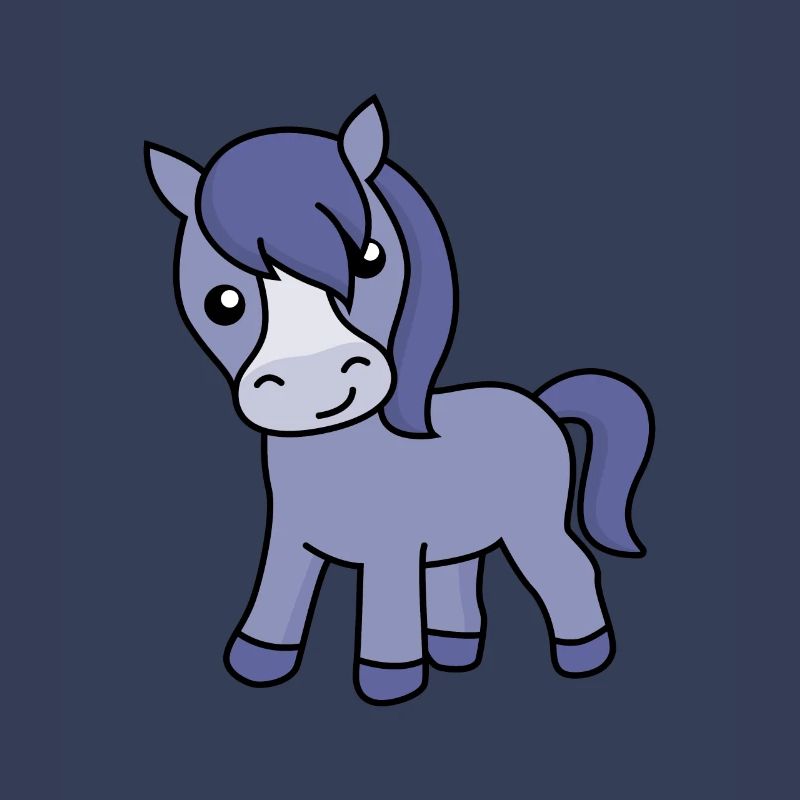 Pferd Comic Tier