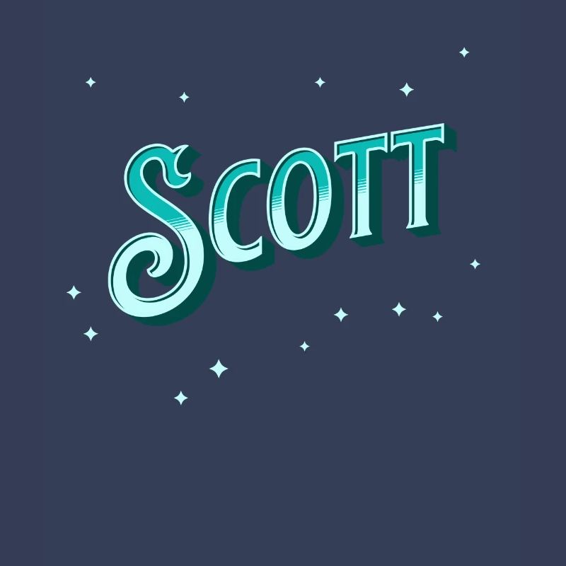 Scott name personalized