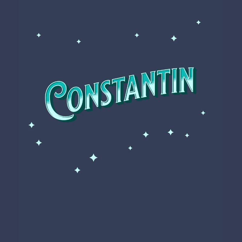 Constantin name personalized
