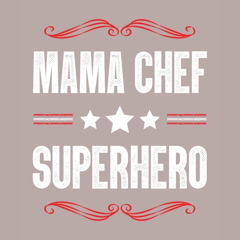 Mama Chef Superheld Mutter
