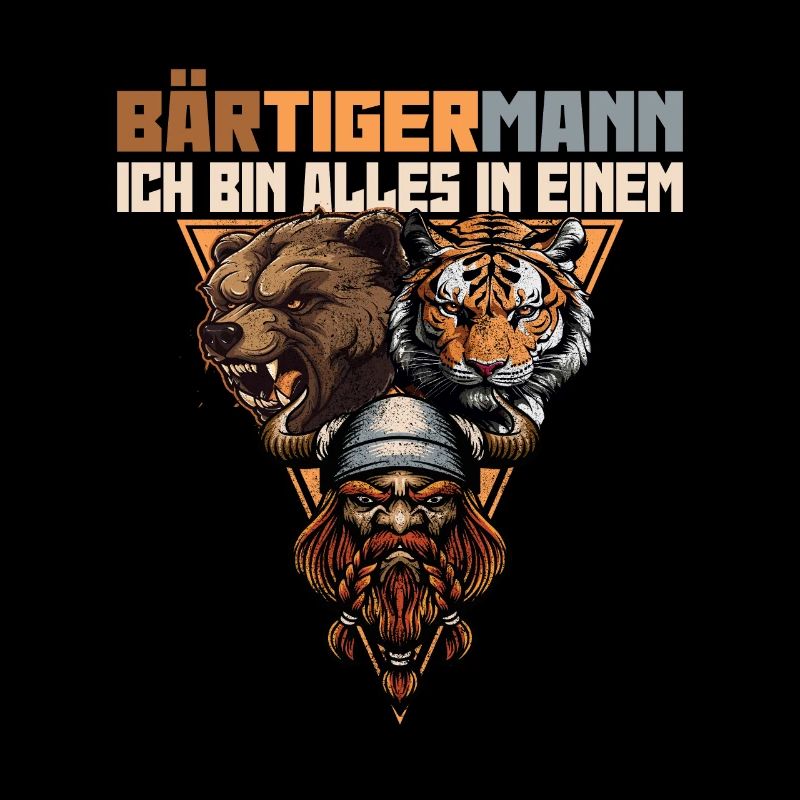 Bär Tiger Mann - Wikinger - Bärtigermann