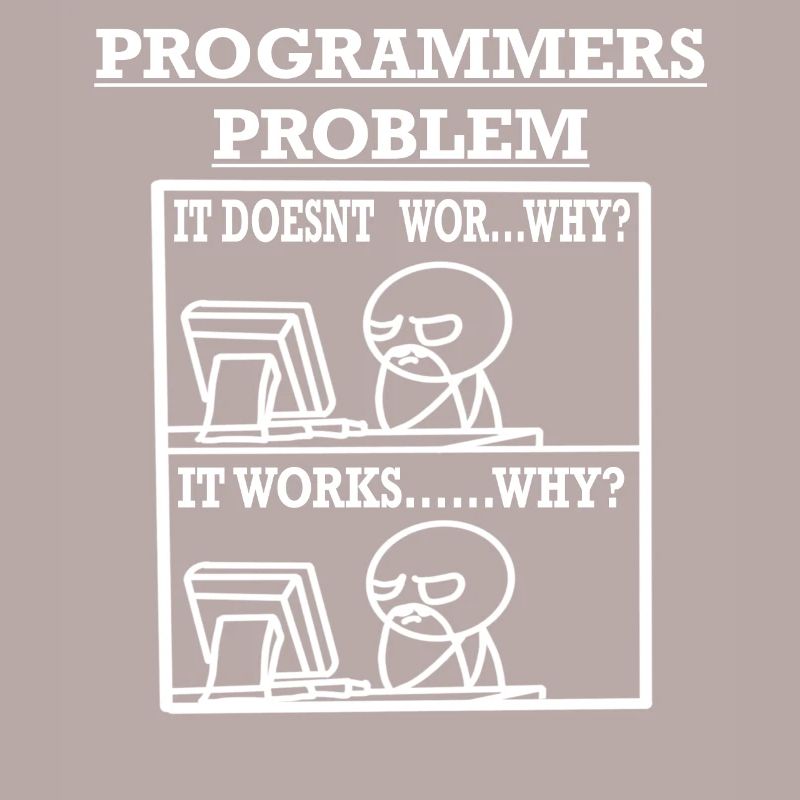 Programmers Problem Shirt for programmers