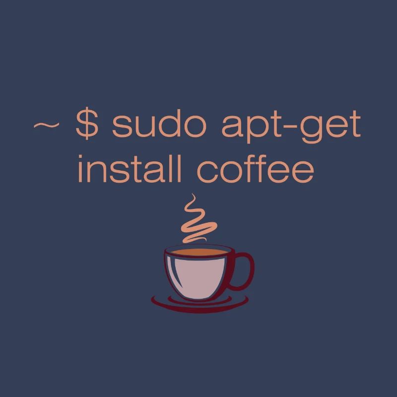 Sudo apt-get install coffee Linux Informatiker
