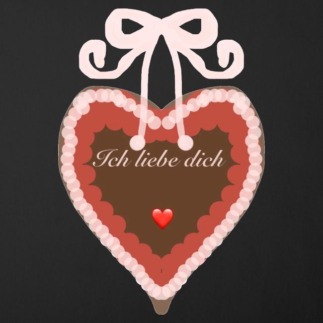 Lebkuchenherz ich liebe dich
