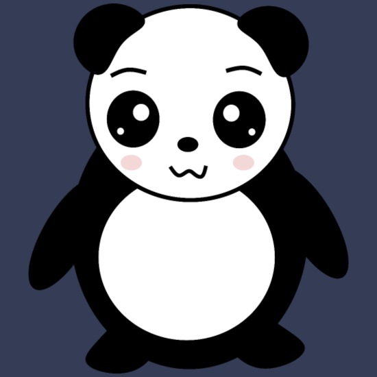 Panda Panda Oso Oso Oso Cara de Oso Ojos lindos' Funda de cojín |  Spreadshirt