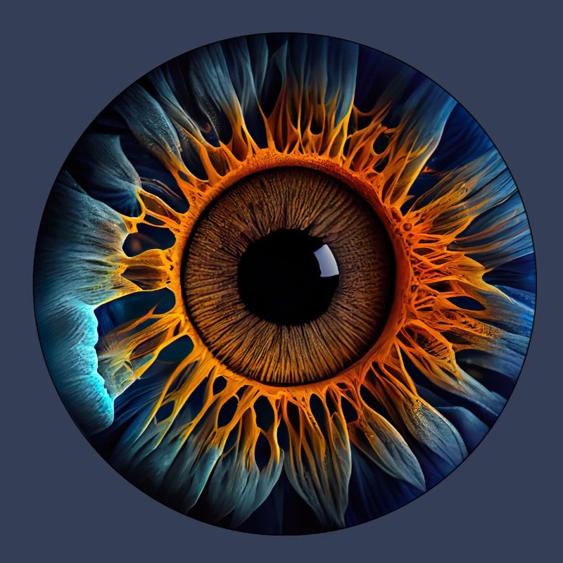 Un iris comme système d’identification biométrique