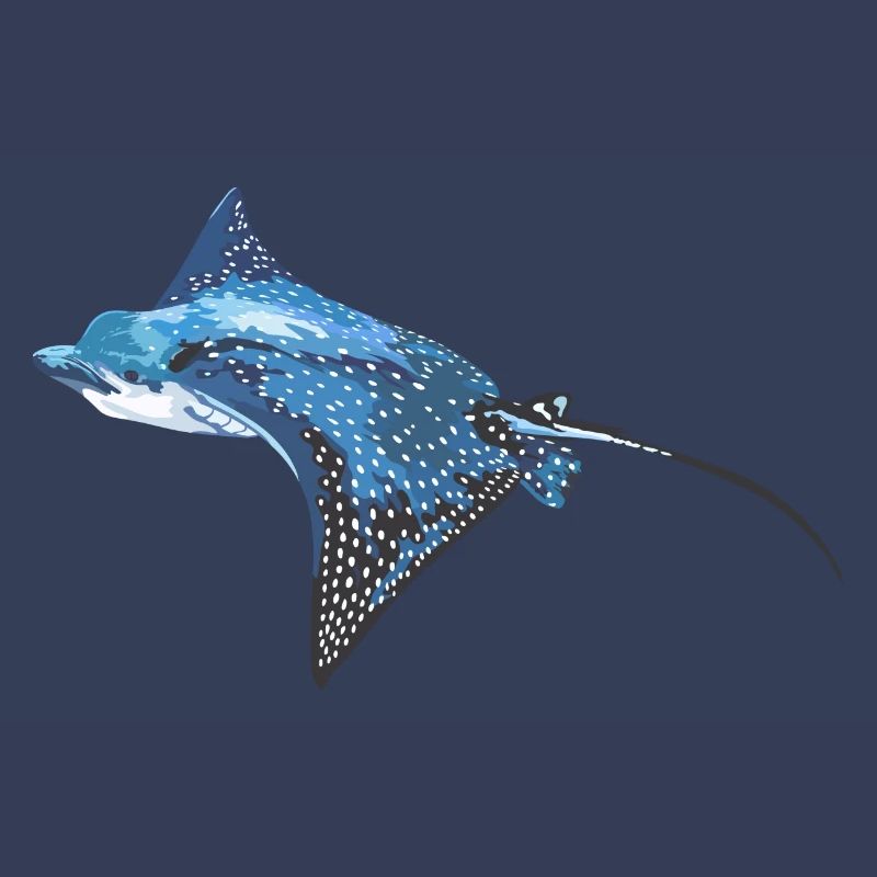 Rays, eagle rays, fish, sea creatures