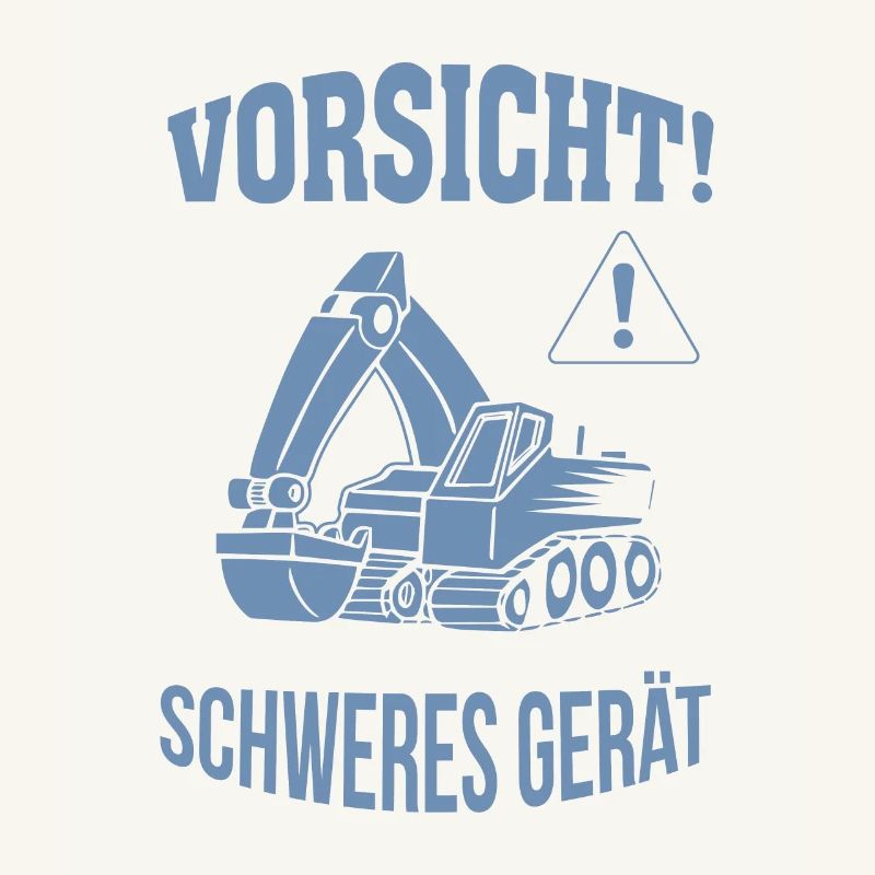 Bagger Baggerfahrer Baugeräteführer Schweres Gerät