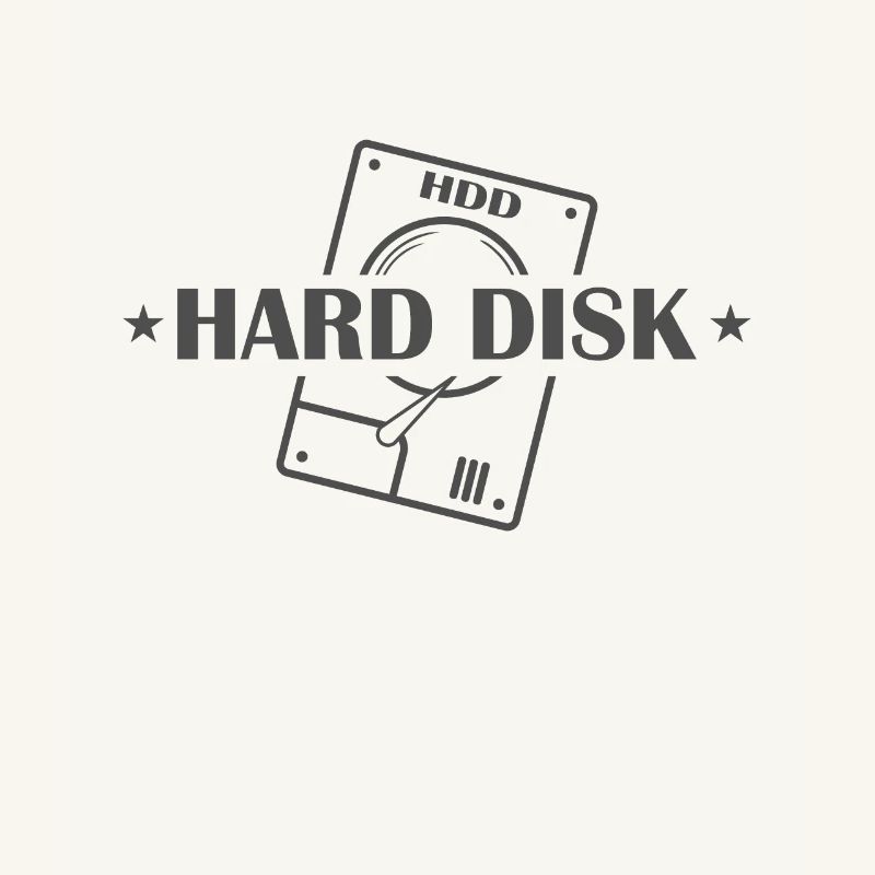 Hard disk HDD retro storage module data carrier