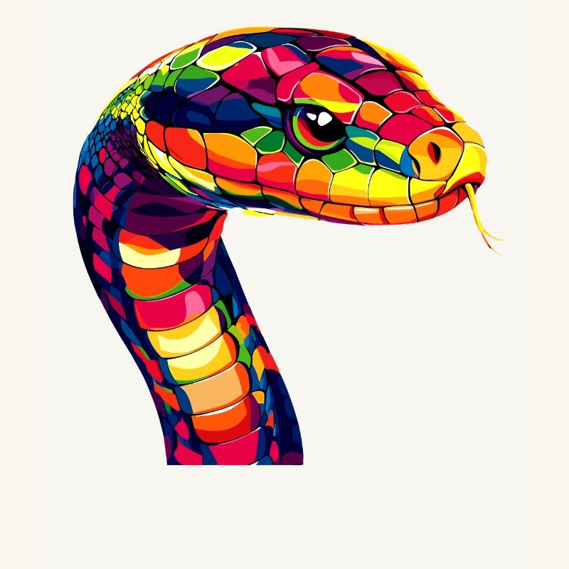 Serpent Python Cobra Mamba Serpent à sonnettes Serpent