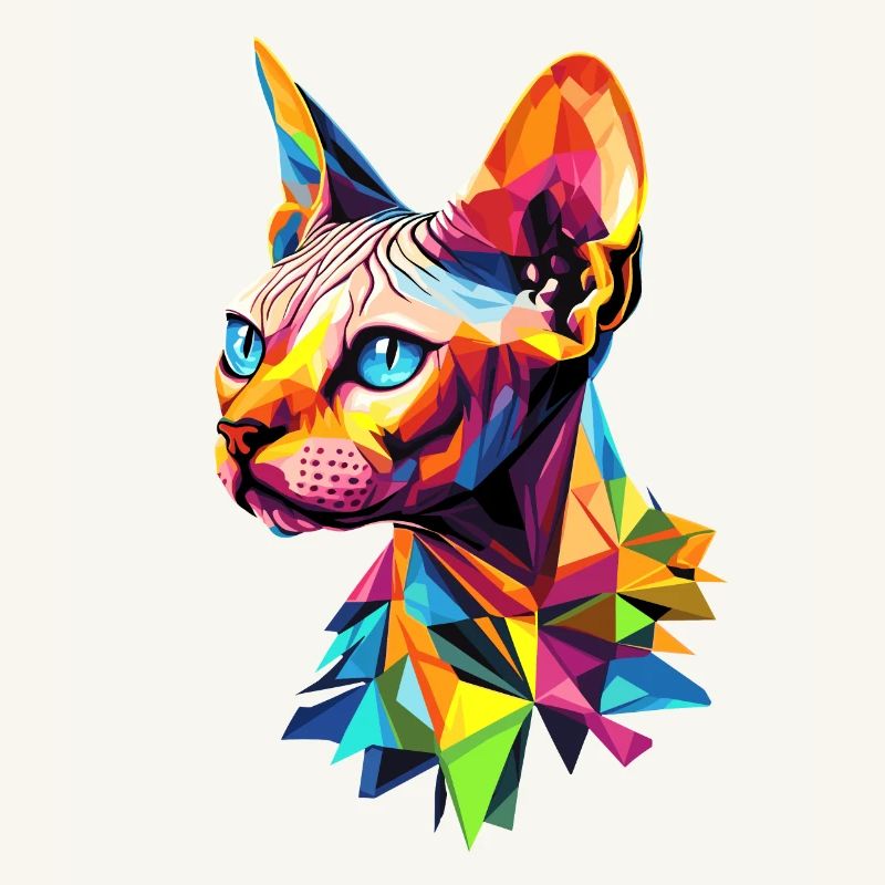 Chat Sphynx Chat Sphynx Chat Canadien Mignon Sphinx