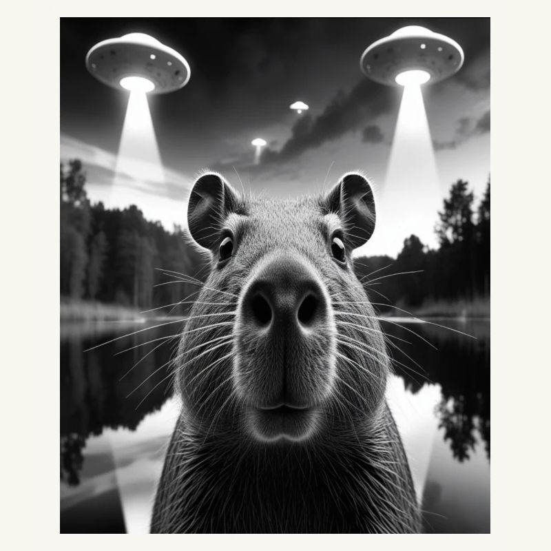 Alien Visuals and Mysterious Bison