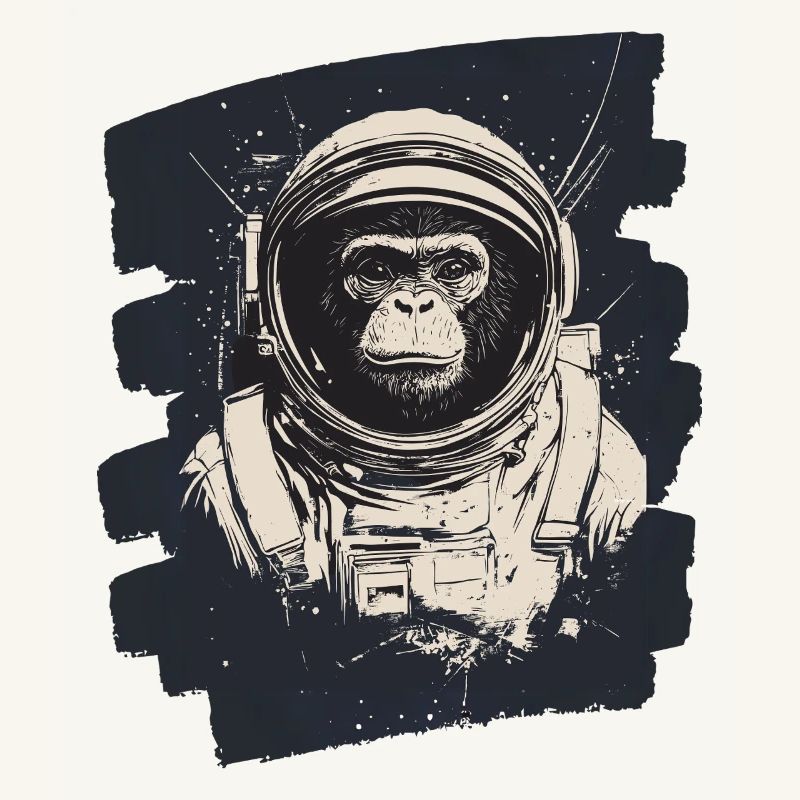 Monkey Astronaut