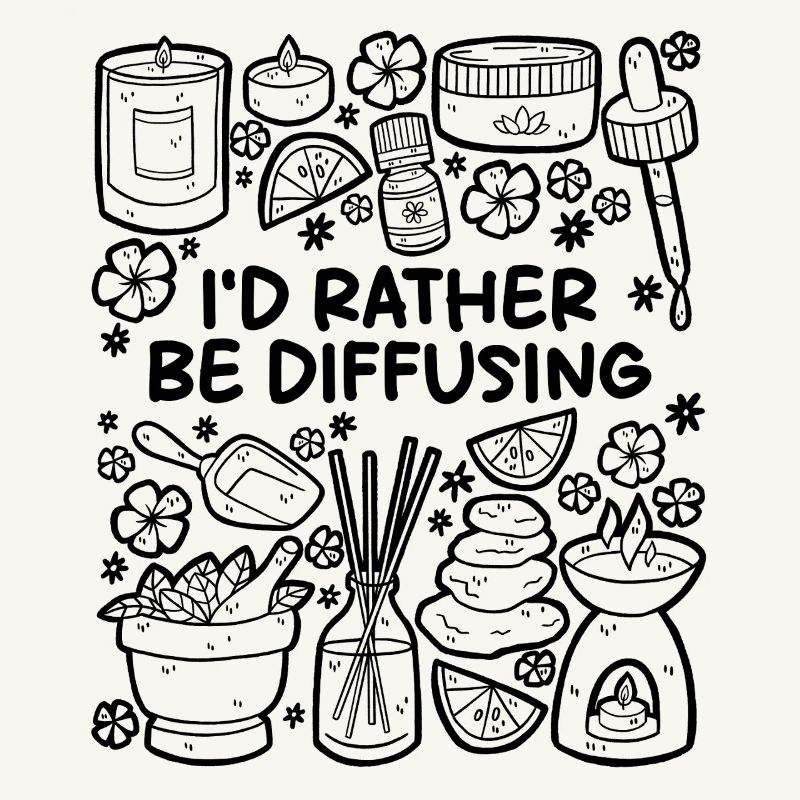 I’d Rather Be Diffusing – Aromatherapie