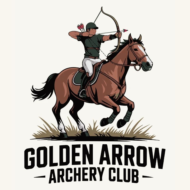 Dynamic Archer Crest on Horseback