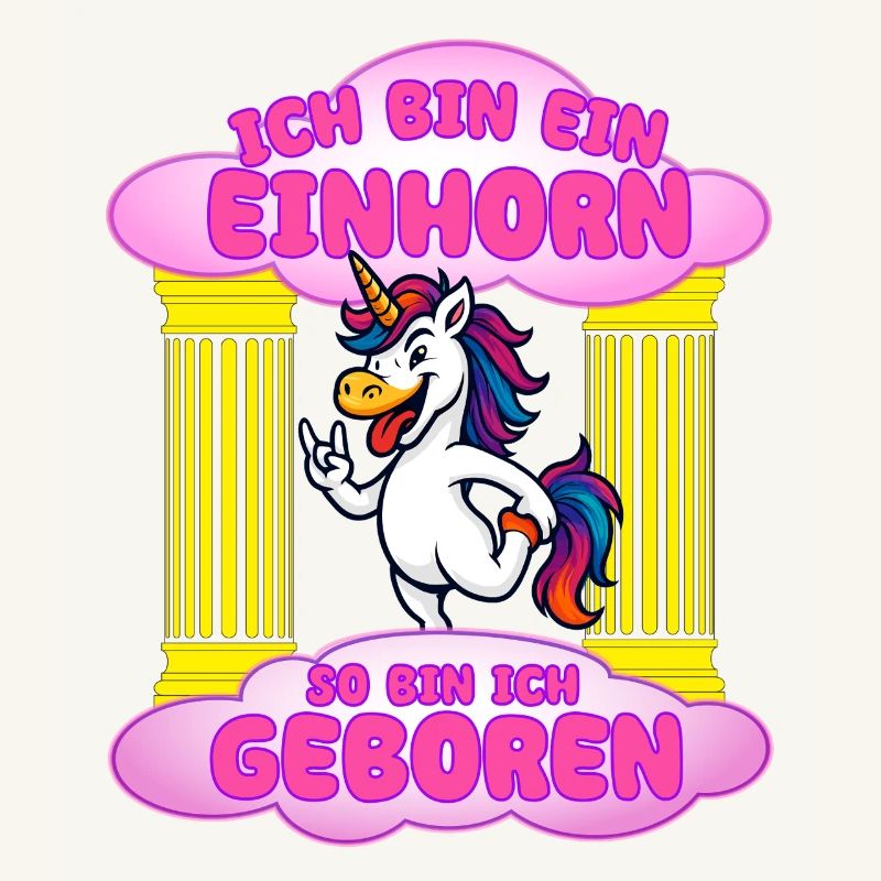Ich bin Einhorn Geburt