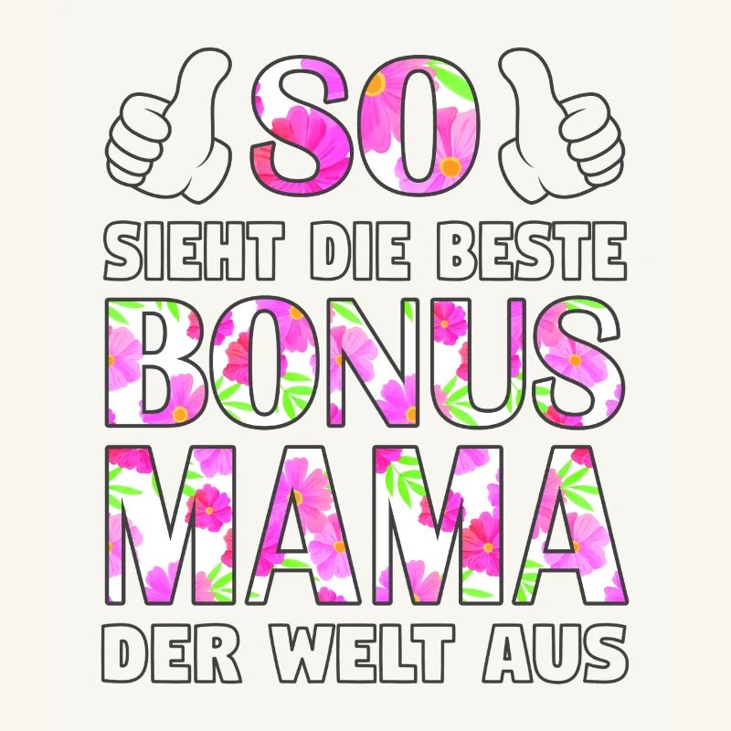 Bonus Mama Mutter Muttertag Stiefmutter Geschenk