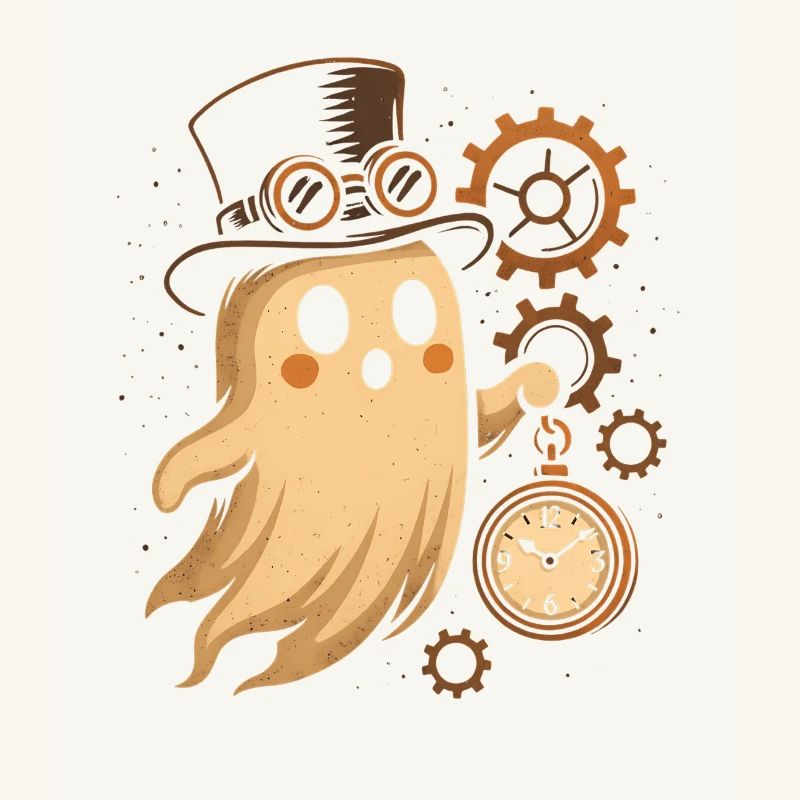 Steampunk Ghost Clockwork