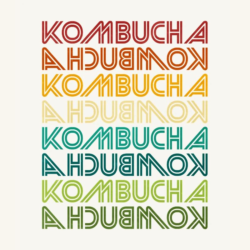 Kombucha Gradient Multi-Print