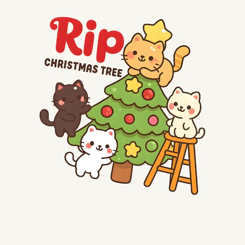 RIP Arbre de Noël Chats, Chatons