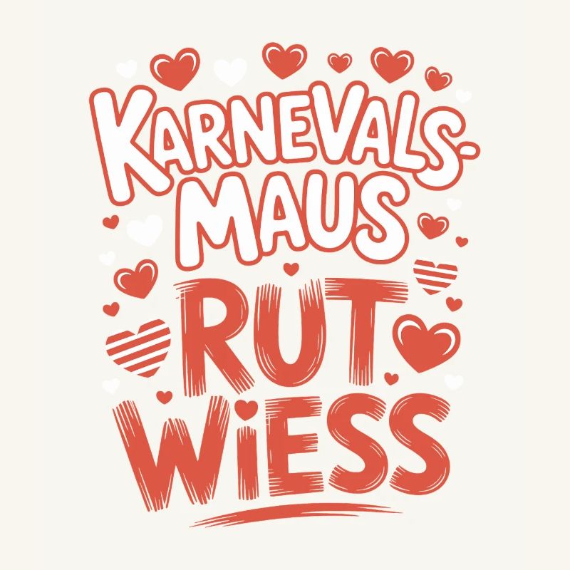 Karnevalsmaus Rut Wiess Köln Kölner Karneval Maus