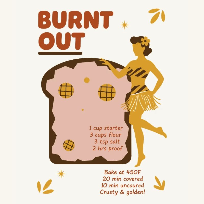 sourdough Bread Baking Baker Burnt Out Sourdough