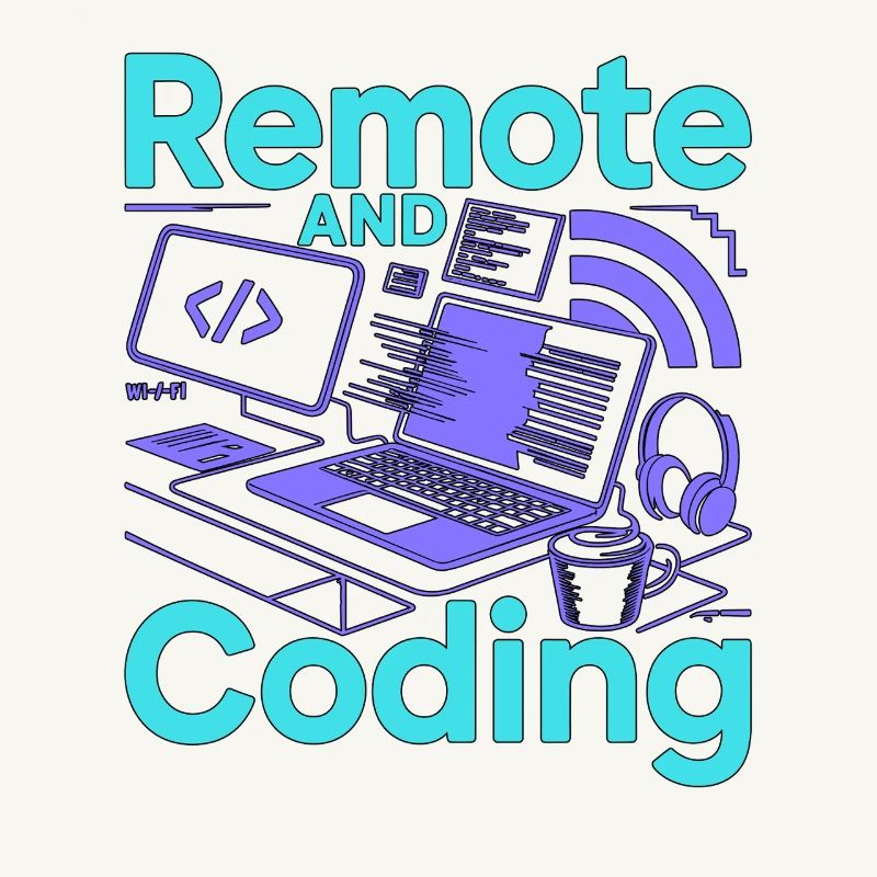 Remote Developer Remote And Coding Web Programmer