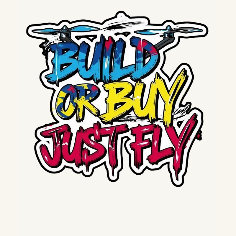 Baue oder kaufe Just Fly Drone Tee