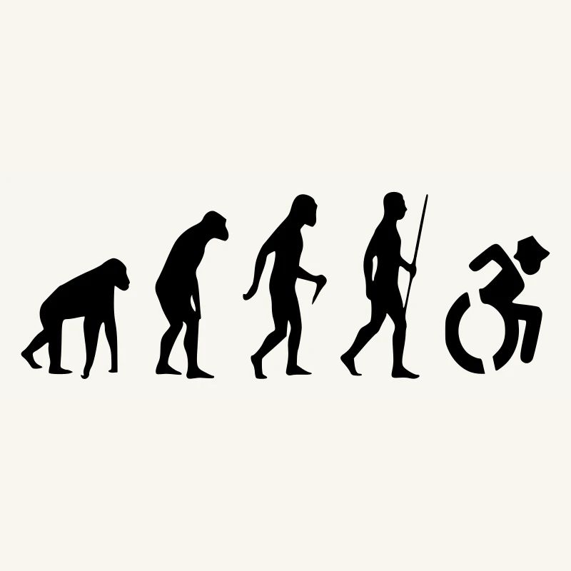 Evolution Rollstuhl. Die Rollstuhl-Evolution *