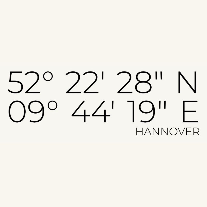 Coordinates Hanover