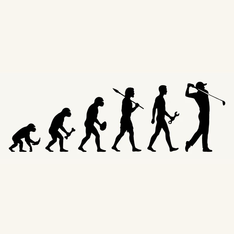 Evolution Golfspieler Golf