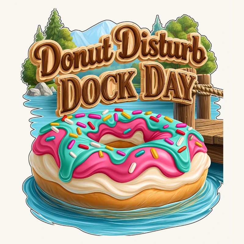 Donut Disturb Dock Tag