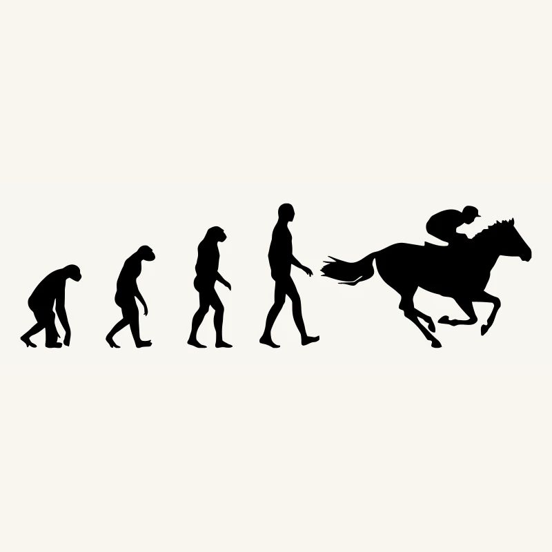 Evolution from man to pro rider