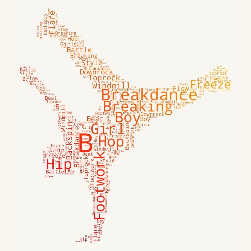 Gift idea for a hip-hop dancer with b-boying